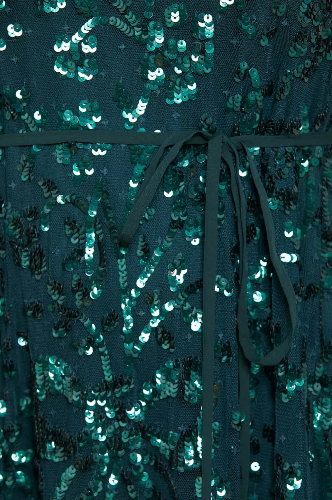 Mini Dresses | Evening Dresses^Needle & Thread Celia Long Sleeve Mini Dress Green