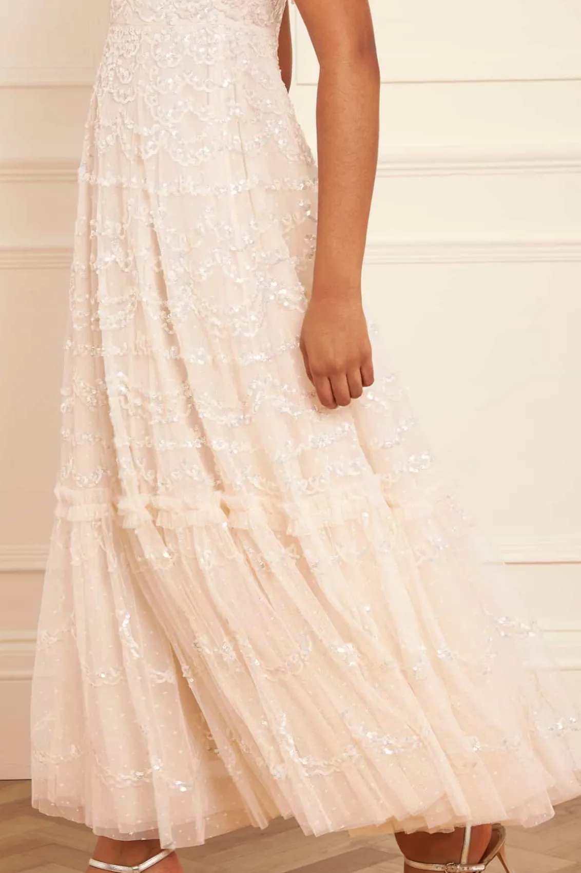 Bridal | Evening Dresses^Needle & Thread Everthine Ankle Gown Champagne