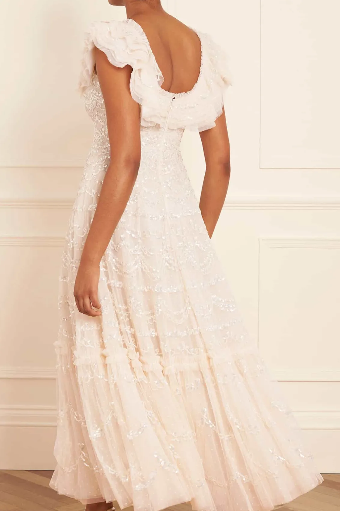 Bridal | Evening Dresses^Needle & Thread Everthine Ankle Gown Champagne