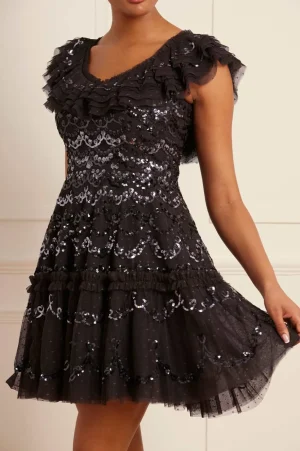 Mini Dresses^Needle & Thread Everthine Micro Mini Dress Black