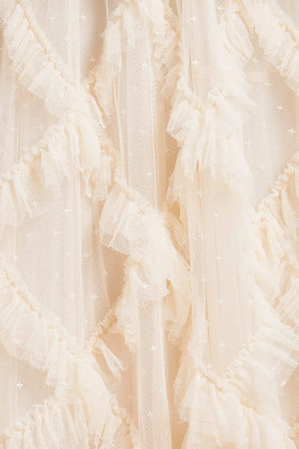 Bridal | Mummy & Me^Needle & Thread Genevieve Ruffle Gown Champagne