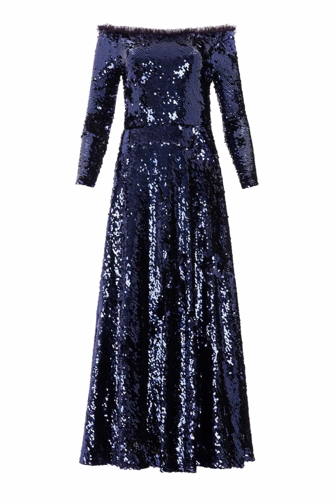 Evening Dresses | Embellished Dresses^Needle & Thread Hallie Ankle Gown Blue