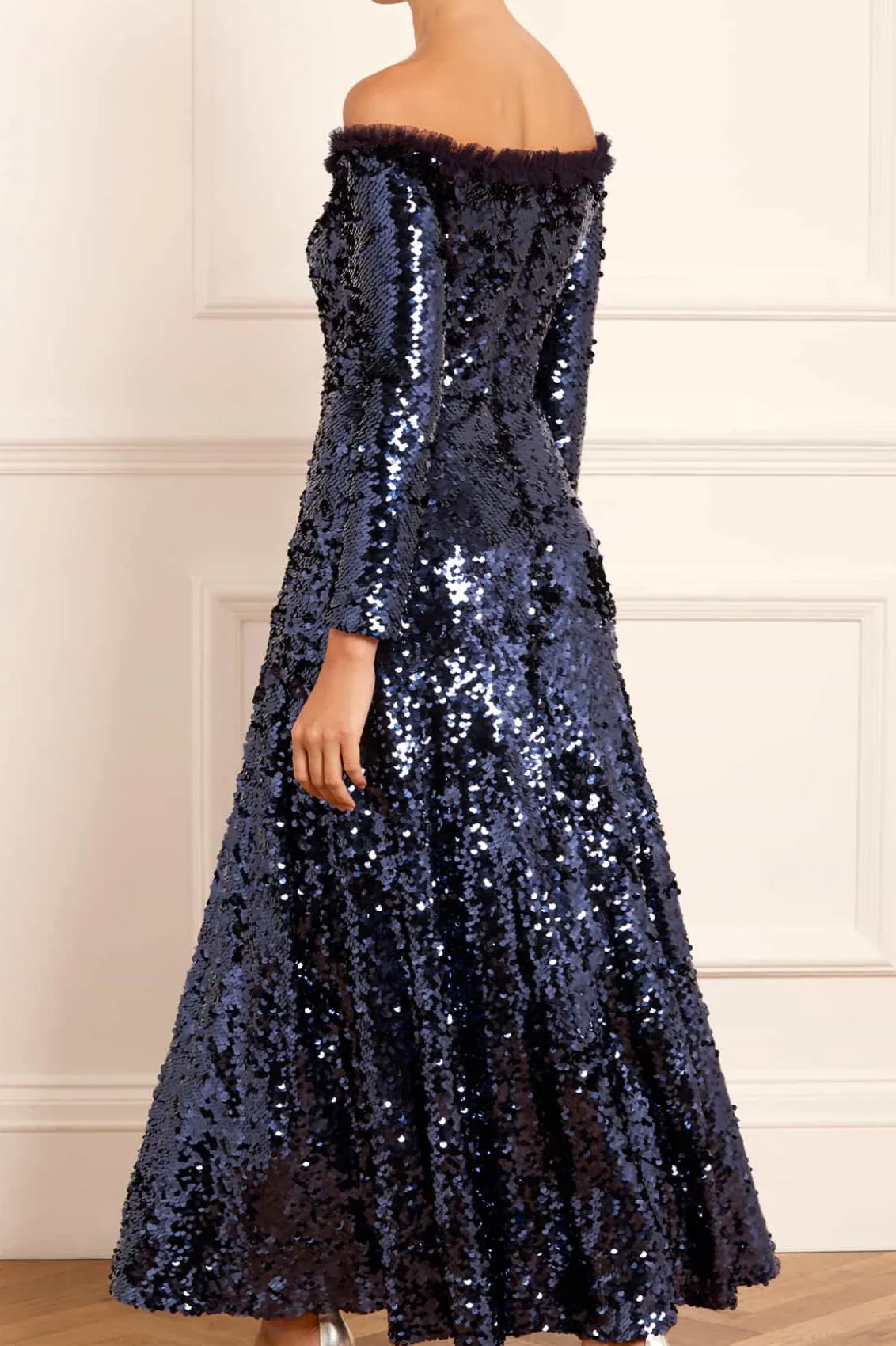 Evening Dresses | Embellished Dresses^Needle & Thread Hallie Ankle Gown Blue