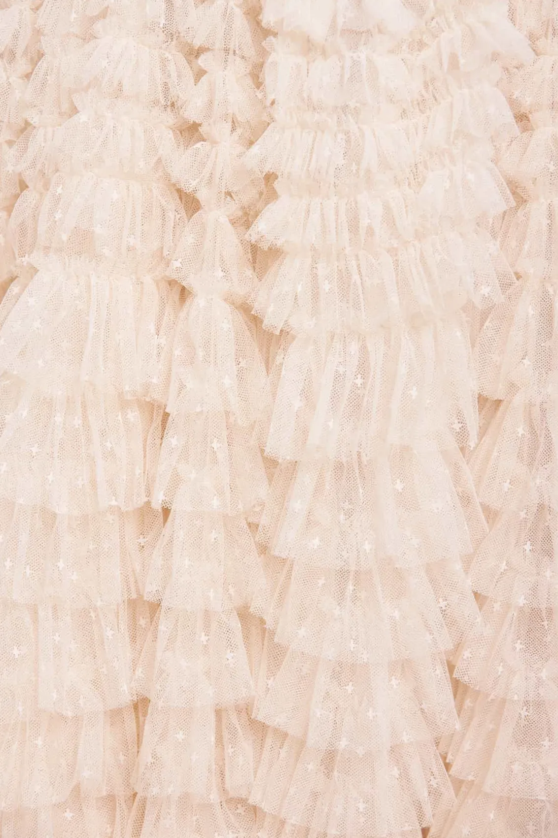 Wedding Wardrobe | Responsibly Sourced^Needle & Thread Hattie Ruffle Ankle Skirt Champagne