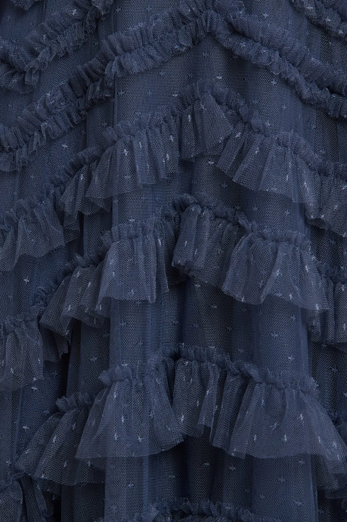 Evening Dresses | Responsibly Sourced^Needle & Thread Lana Round Neck Gown Blue