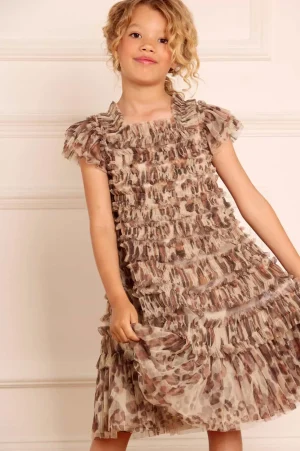 Mummy & Me | Kids Printed Dresses^Needle & Thread Leopard Lisette Kids Dress Multi