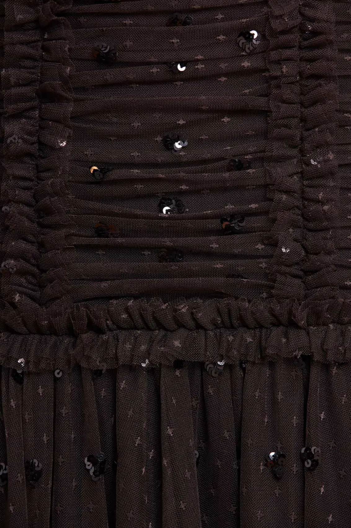 Evening Dresses | Embellished Dresses^Needle & Thread Love Heart Rouched Off-Shoulder Gown Black