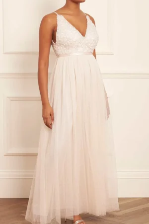 Bridal | Evening Dresses^Needle & Thread Posy Bodice Cami Gown Champagne