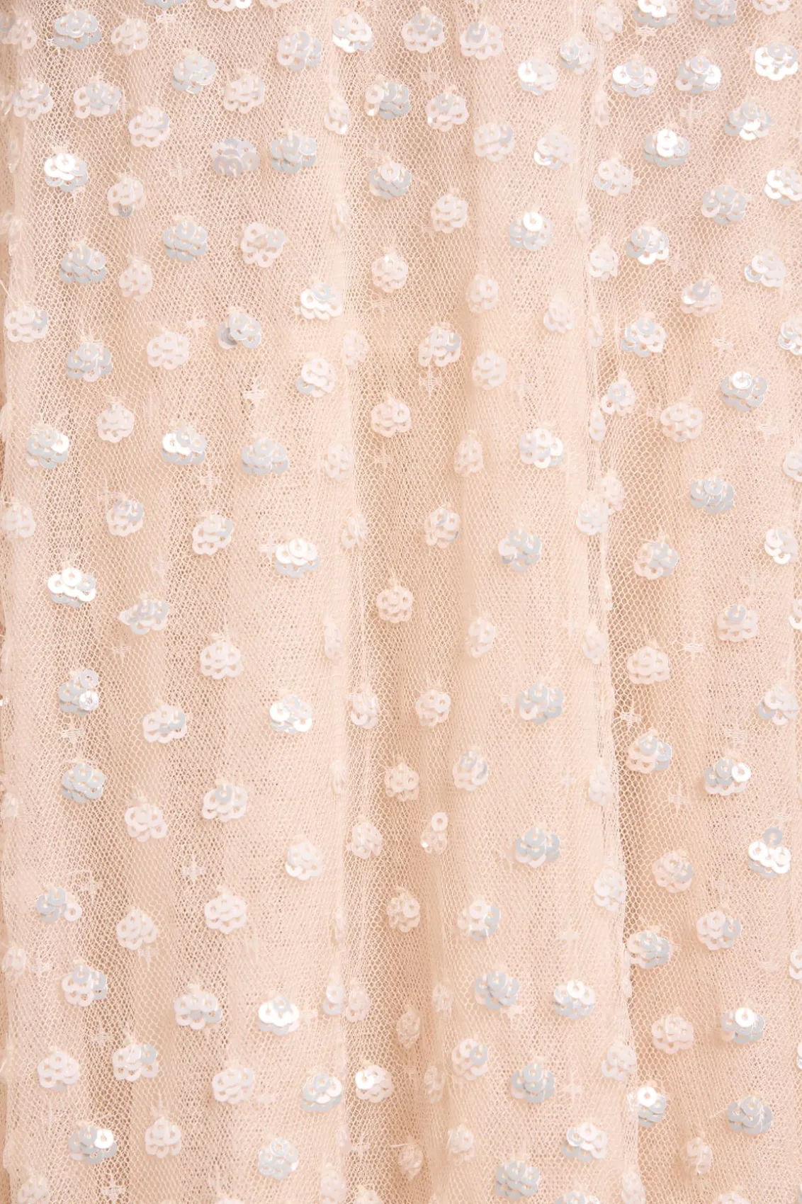 Bridal | Evening Dresses^Needle & Thread Scatter Dot Round Neck Ankle Gown Champagne