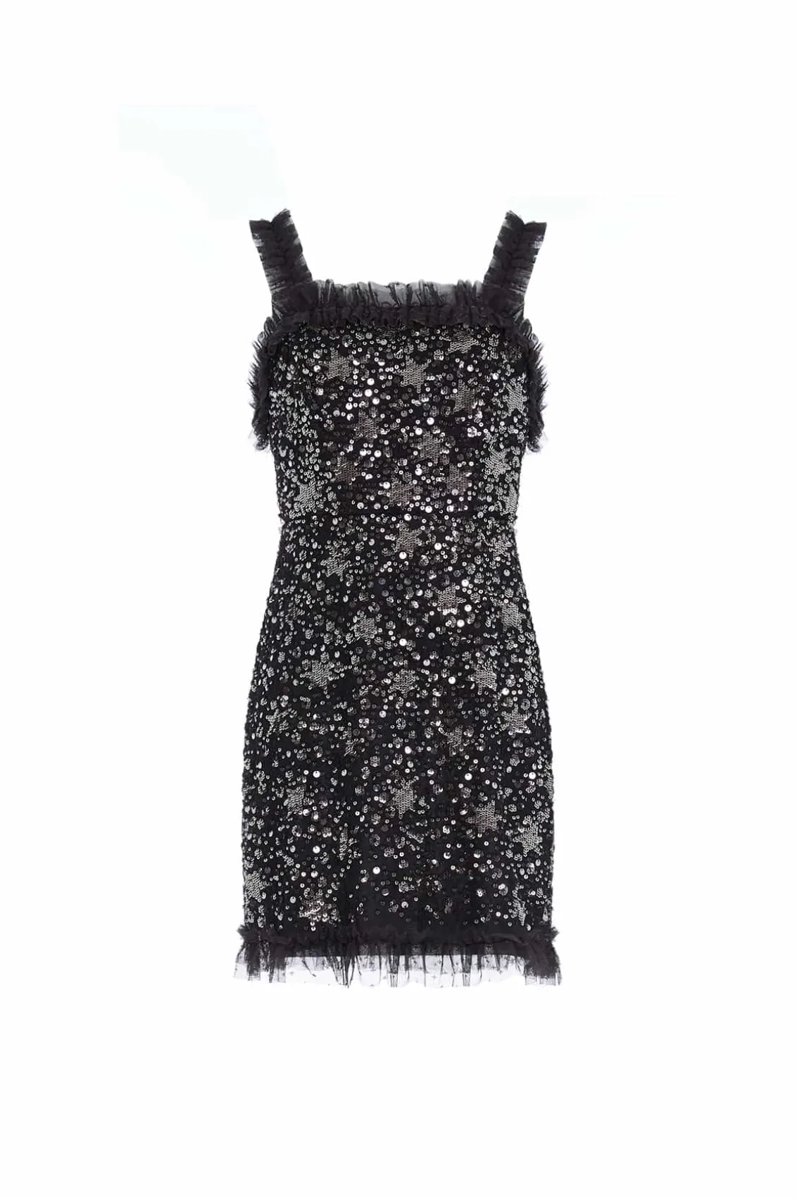 Mini Dresses | Evening Dresses^Needle & Thread Shooting Stars Cami Micro Mini Dress Black