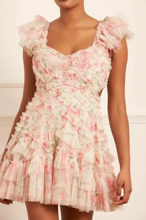 Mini Dresses^Needle & Thread Summer Posy Lola Backless Micro Mini Dress Multi