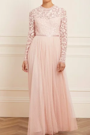 Bridesmaid | Embellished Dresses^Needle & Thread Tempest Bodice Gown Pink
