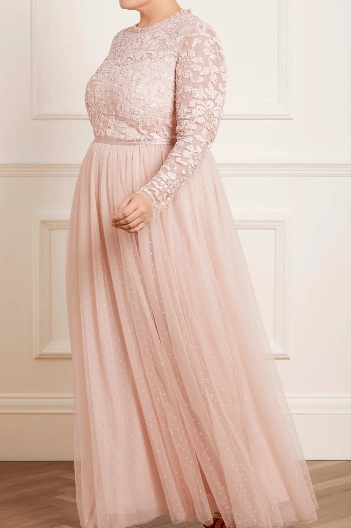 Bridesmaid | Embellished Dresses^Needle & Thread Tempest Bodice Gown Pink