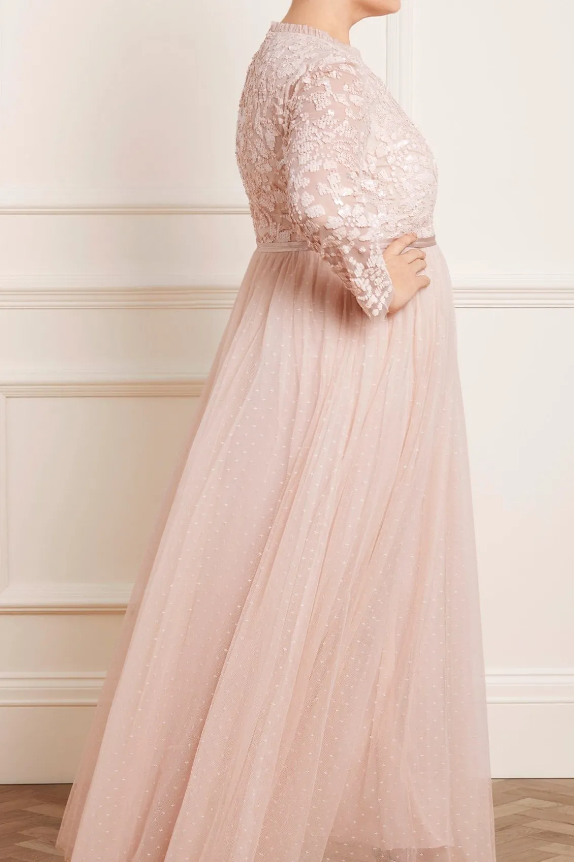 Bridesmaid | Embellished Dresses^Needle & Thread Tempest Bodice Gown Pink