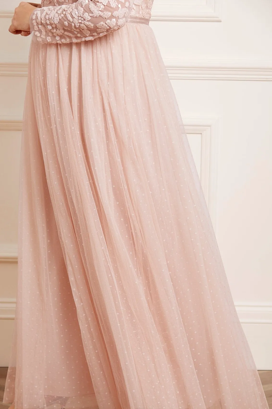Bridesmaid | Embellished Dresses^Needle & Thread Tempest Bodice Gown Pink